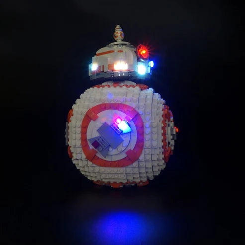 LEGO 75187 BB-8 صندوق عرض أكريليك مرآة - واجهة عرض مضادة للغبار