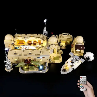 LEGO 75290 Mos Eisley Cantina Mirror Acrylic Display Case - Dustproof Showcase