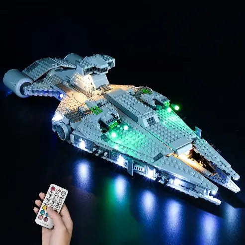 LEGO 75315 Imperial Light Cruiser Spiegel-Acryl-Vitrine - Staubdichte Vitrine