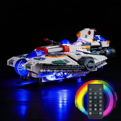 LEGO 75357 Ghost & Phantom II Estuche de exhibición de acrílico espejo - Vitrina a prueba de polvo