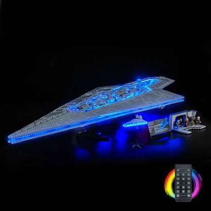 LEGO 75457 Executor Super Star Destroyer Mirror Acrylic Display Case - Dustproof Showcase