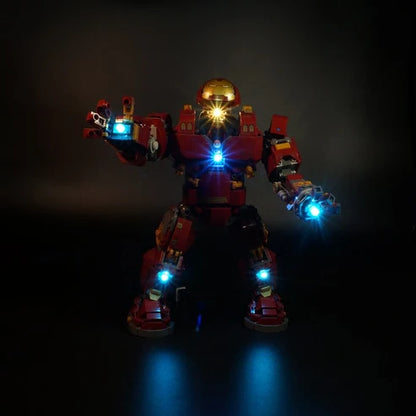 LEGO 76105 The Hulkbuster: Ultron Edition Spiegel Acryl Display Case - Stofdichte Vitrine
