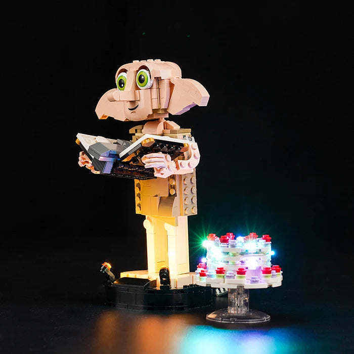 LEGO 76421 Dobby the House-Elf Vetrina espositiva in acrilico a specchio - Espositore antipolvere