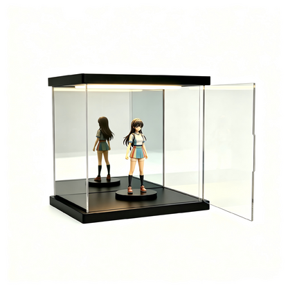 Customizable acrylic display cases—available in a wide range of styles and sizes, with a maximum length of 240 cm (95 in). - Scoparius case