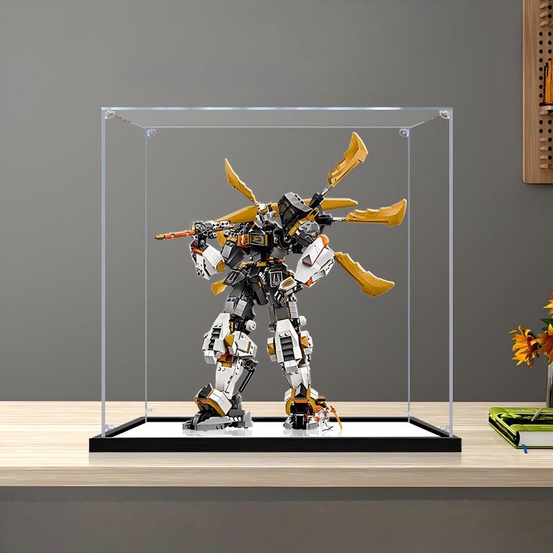 LEGO 71821 Cole's Titan Dragon Mech Mirror Display Case No Background