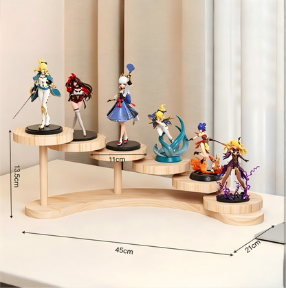 Over 70 styles of personalized display stands—modern solid wood (simple snap-fit DIY assembly) - Scoparius case