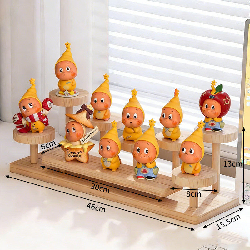 Over 70 styles of personalized display stands—modern solid wood (simple snap-fit DIY assembly) - Scoparius case