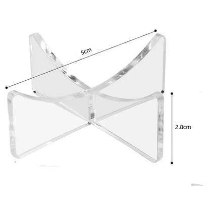 Universal Clear Acrylic Display Stand for All Sports Balls (Basketball, Rugby, Baseball & More)