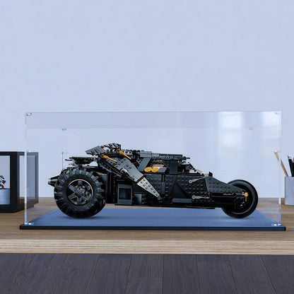 LEGO 76240 Batmobile Tumbler Mirror Acrylic Display Case - Dustproof Showcase