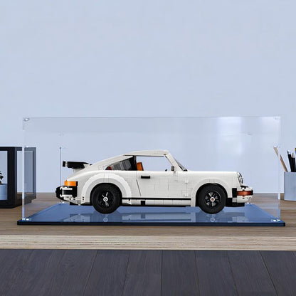 LEGO 10295 Porsche 911 Vitrine de Exibição em Acrílico Espelhado - Mostruário à Prova de Poeira
