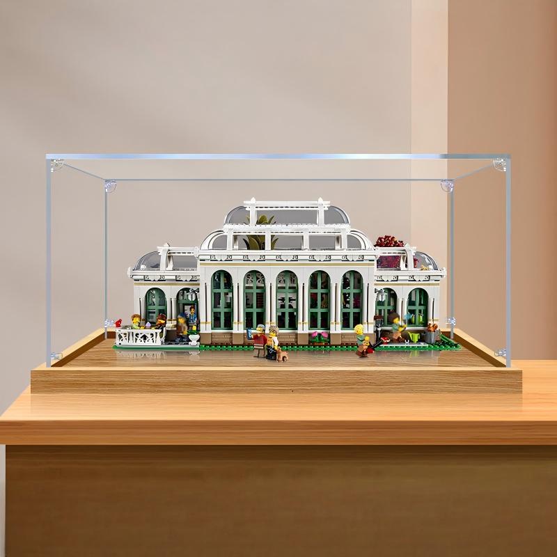 LEGO 21353 A Caixa de Exposição de Espelho de Jardim Botânico com Luz de Anel e Fundo Impresso em UV - Vitrine à Prova de Poeira