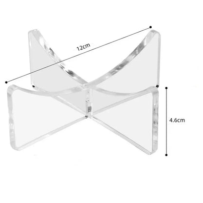 Universal Clear Acrylic Display Stand for All Sports Balls (Basketball, Rugby, Baseball & More)