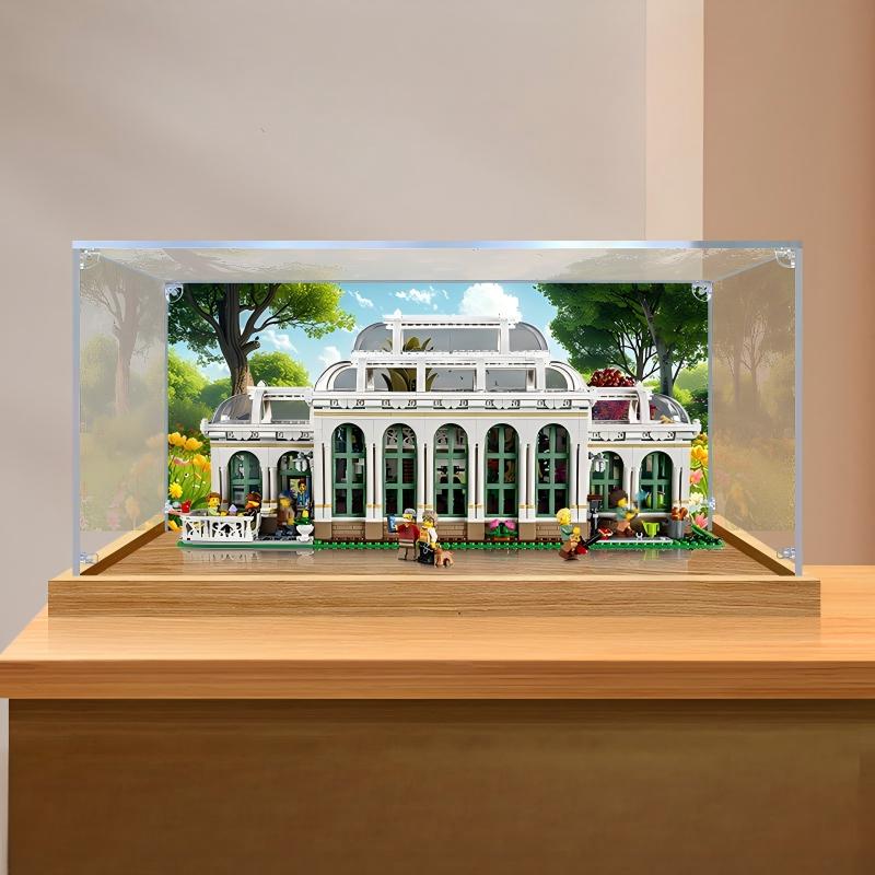 LEGO 21353 A Caixa de Exposição de Espelho de Jardim Botânico com Luz de Anel e Fundo Impresso em UV - Vitrine à Prova de Poeira