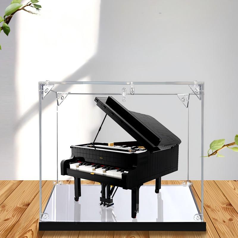 LEGO 21323 Grand Piano Spiegel-Acryl-Vitrine - Staubdichte Ausstellungsvitrine