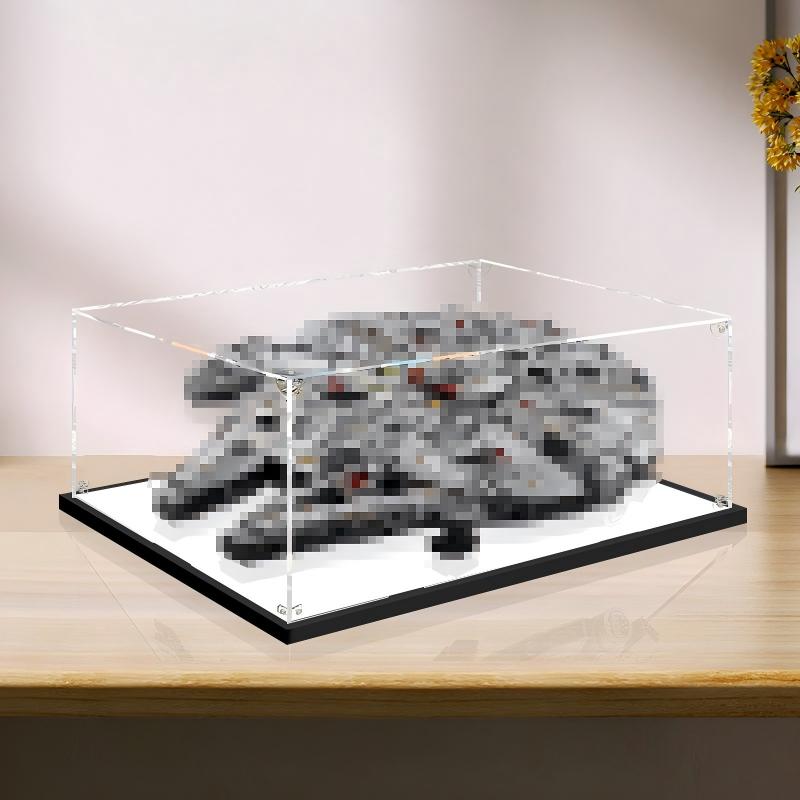 LEGO 75192 ミレニアム・ファルコン ミラー アクリル ディスプレイケース - 防塵ショーケース