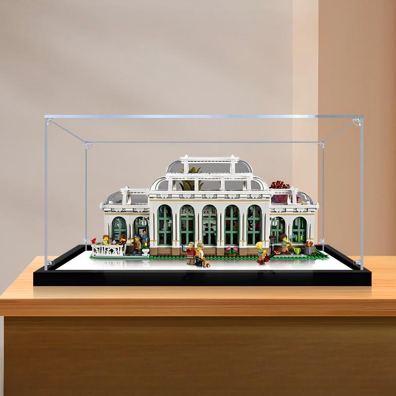 LEGO 21353 A Caixa de Exposição de Espelho de Jardim Botânico com Luz de Anel e Fundo Impresso em UV - Vitrine à Prova de Poeira