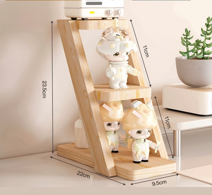 Over 70 styles of personalized display stands—modern solid wood (simple snap-fit DIY assembly) - Scoparius case