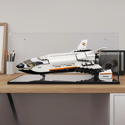 LEGO 60226 Mars Research Shuttle Mirror Display Case No Background