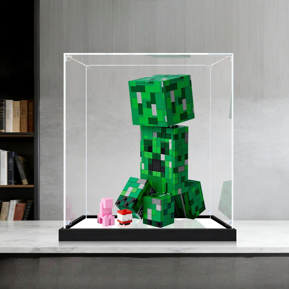 LEGO 21276 The Creeper Mirror Display Case No Background