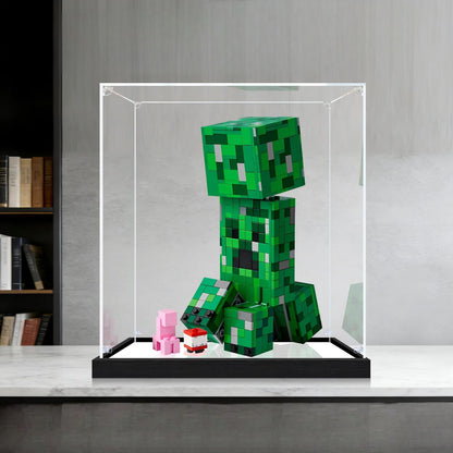LEGO 21276 The Creeper Mirror Display Case No Background