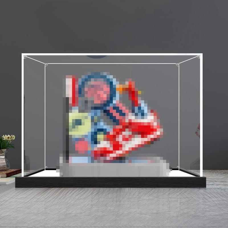 LEGO 43021 Nike Dunk Trickshot Mirror Display Case No Background