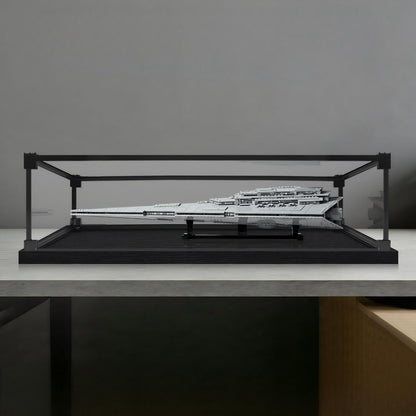 LEGO 75457 Executor Super Star Destroyer Mirror Display Case with Alloy Frame and LED Strip