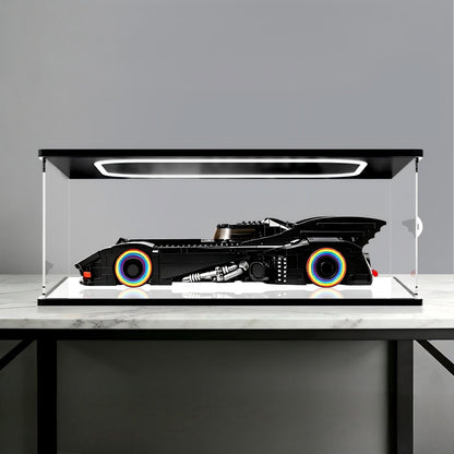 LEGO 76355 Batman Returns Batmobile Mirror Display Case with Ring Light